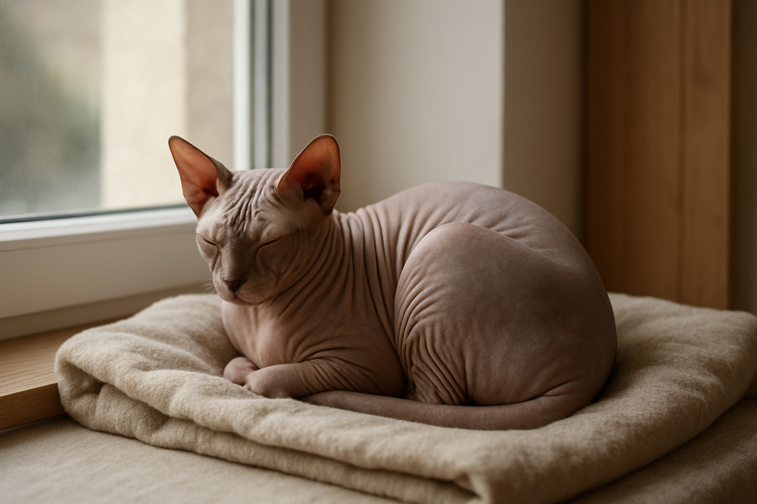 Le chat sans poil : tout savoir sur le Sphynx et son entretien
