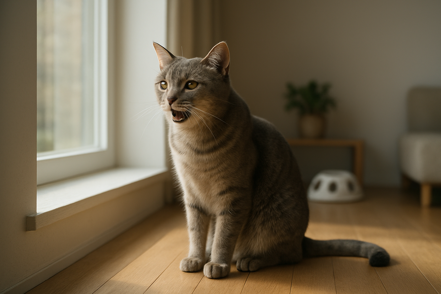 Pourquoi mon chat miaule sans cesse ? Les raisons et les solutions