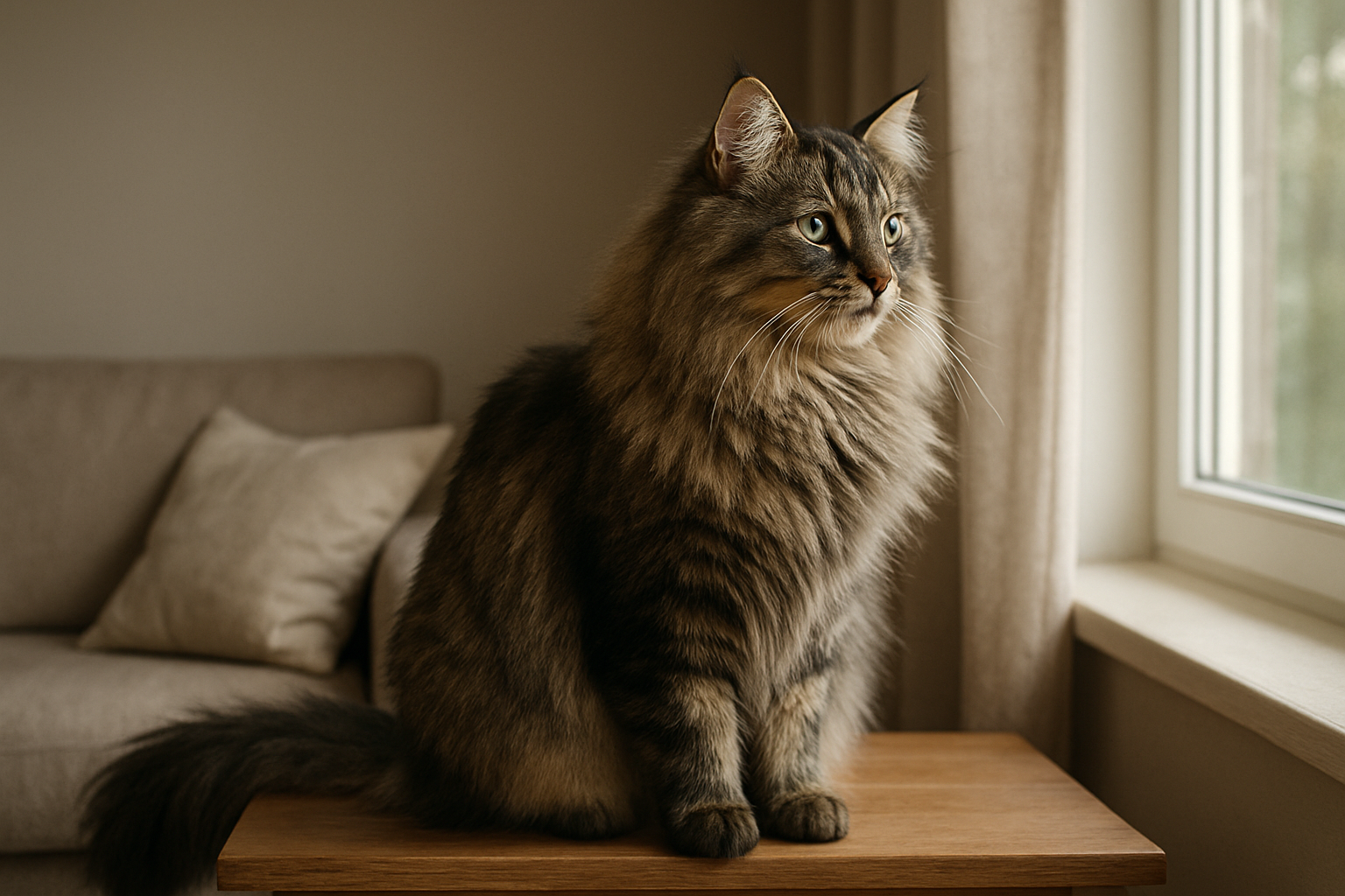 Le Norvégien : le chat des forêts au poil majestueux
