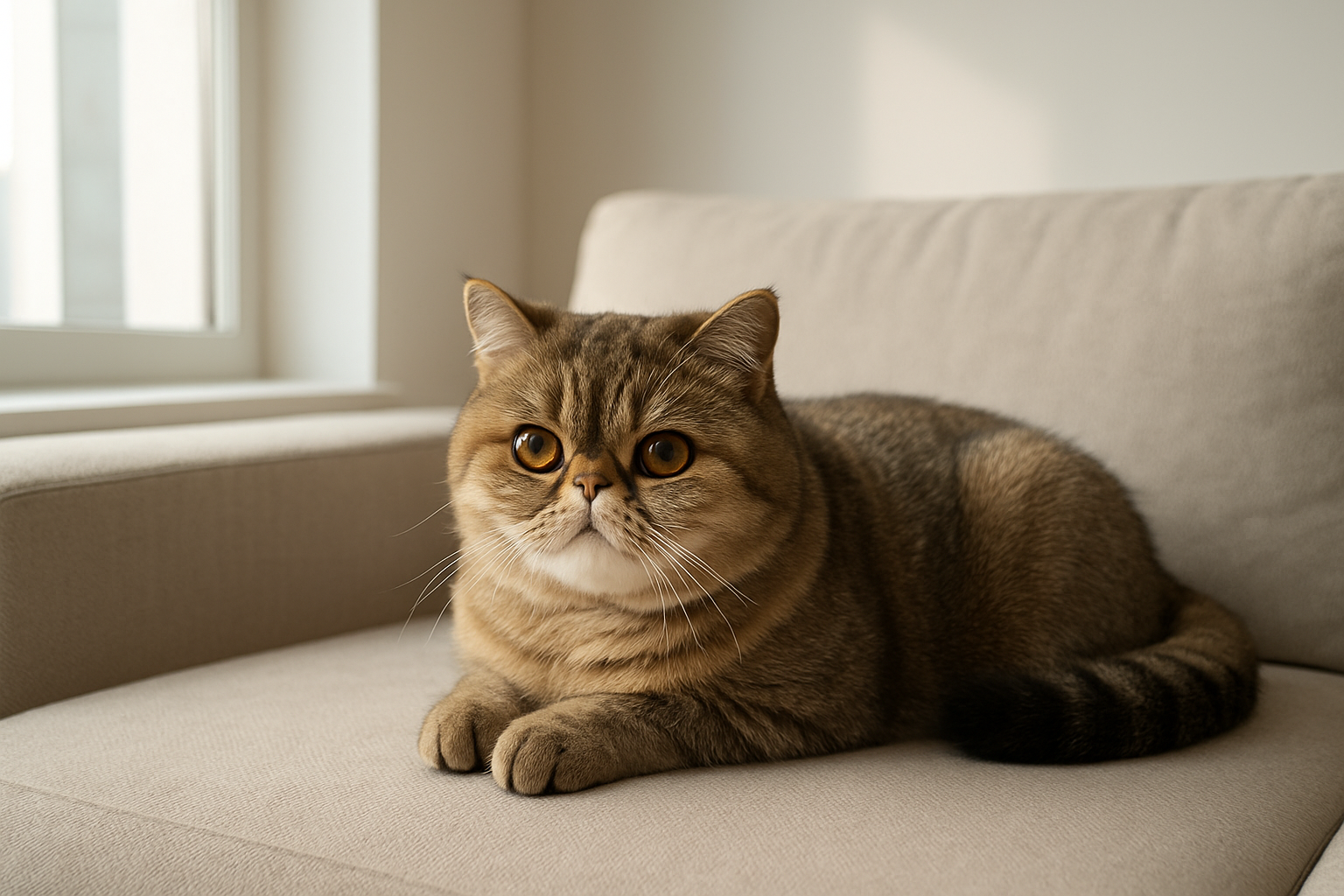 Le Exotic Shorthair : le Persan à poil court et facile d'entretien